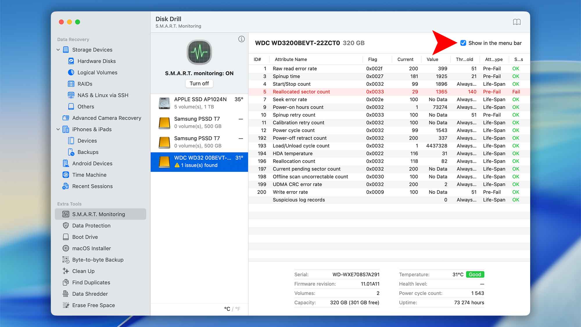 disk drill macos smart monitoring step 08