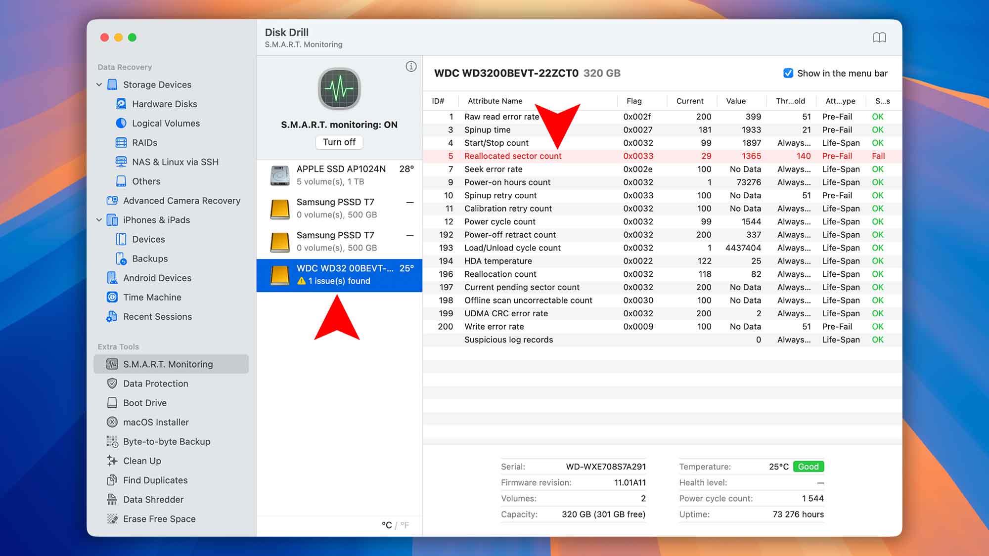 disk drill macos smart monitoring step 10