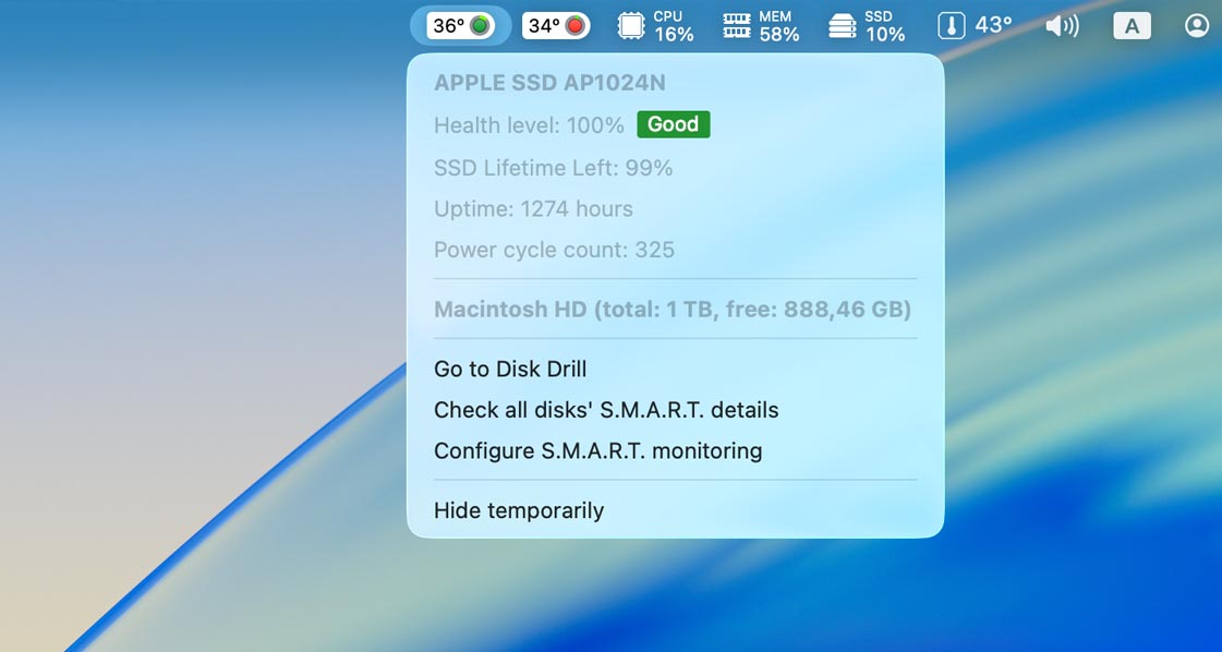disk drill macos smart monitoring step 12
