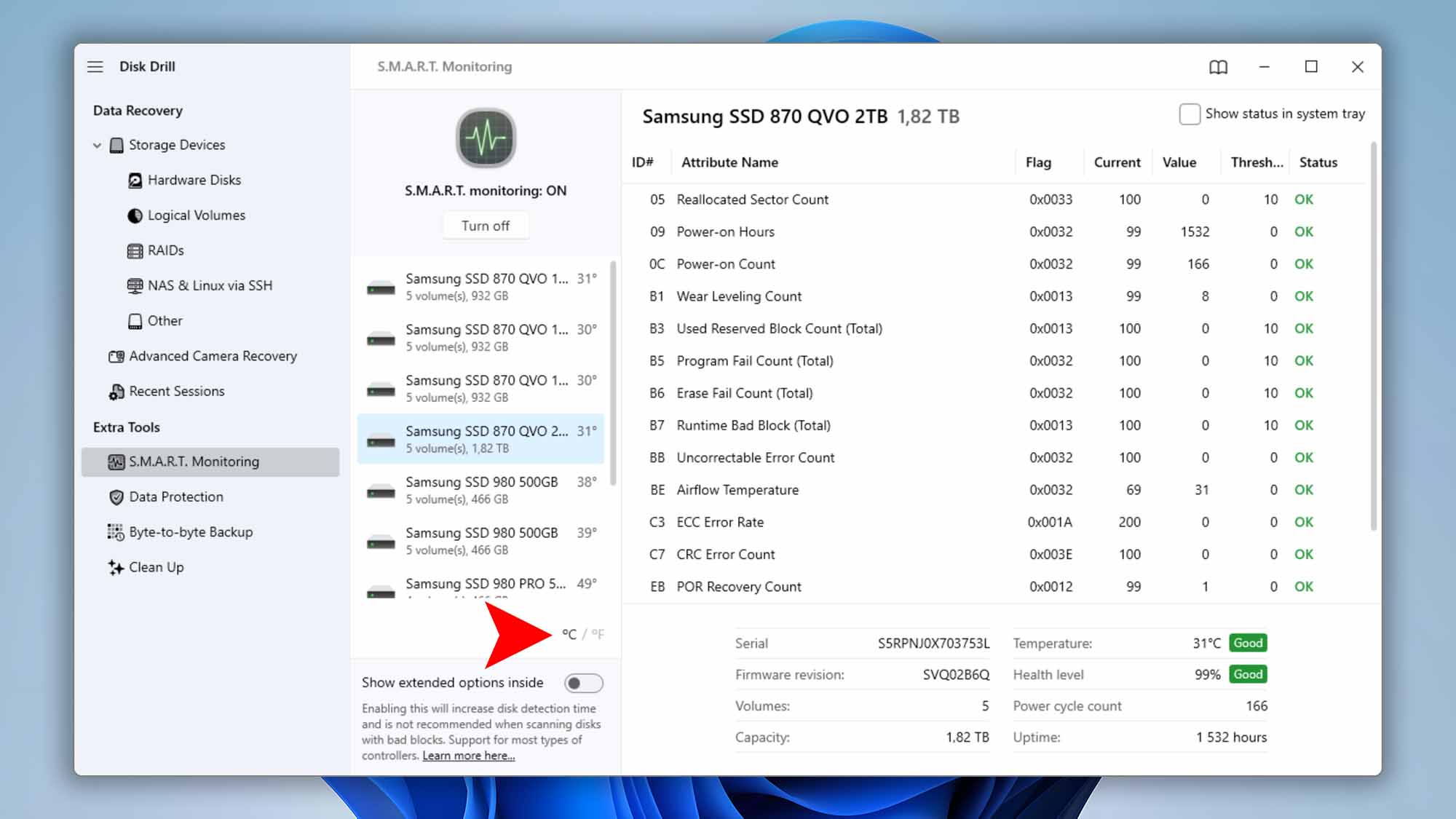 disk drill windows smart monitoring step 10