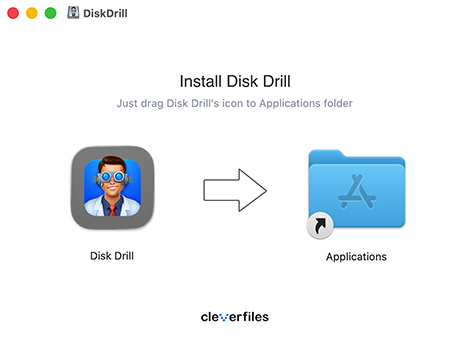Install Disk Drill USB Data Recovery Software for Mac