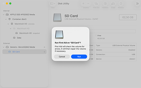 Recover lost files by fixing file system issues