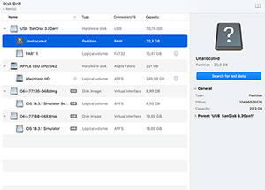 Scan Unpartitioned Space