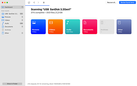 Wait Until Disk Drill Scans Your Drive